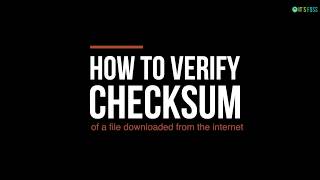 How to Verify Checksum in Linux [GUI and Command Line]