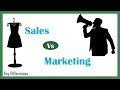 Sales Vs Marketing: Difference between them with definition, process & comparison chart