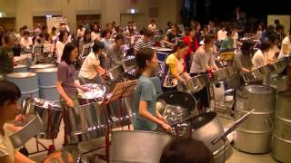 KOBE100PANプロジェクト（2015） その１    リハーサル  STEELPAN CARNIVAL 2015