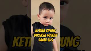 Cipung Ngambek Dipaksa Makan Sama Sus Rini #rayyanzamalikahmad #rayyanza #cipung