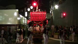 2010/7/17 柏原市 柏原駅前 宵宮だんじりパレード