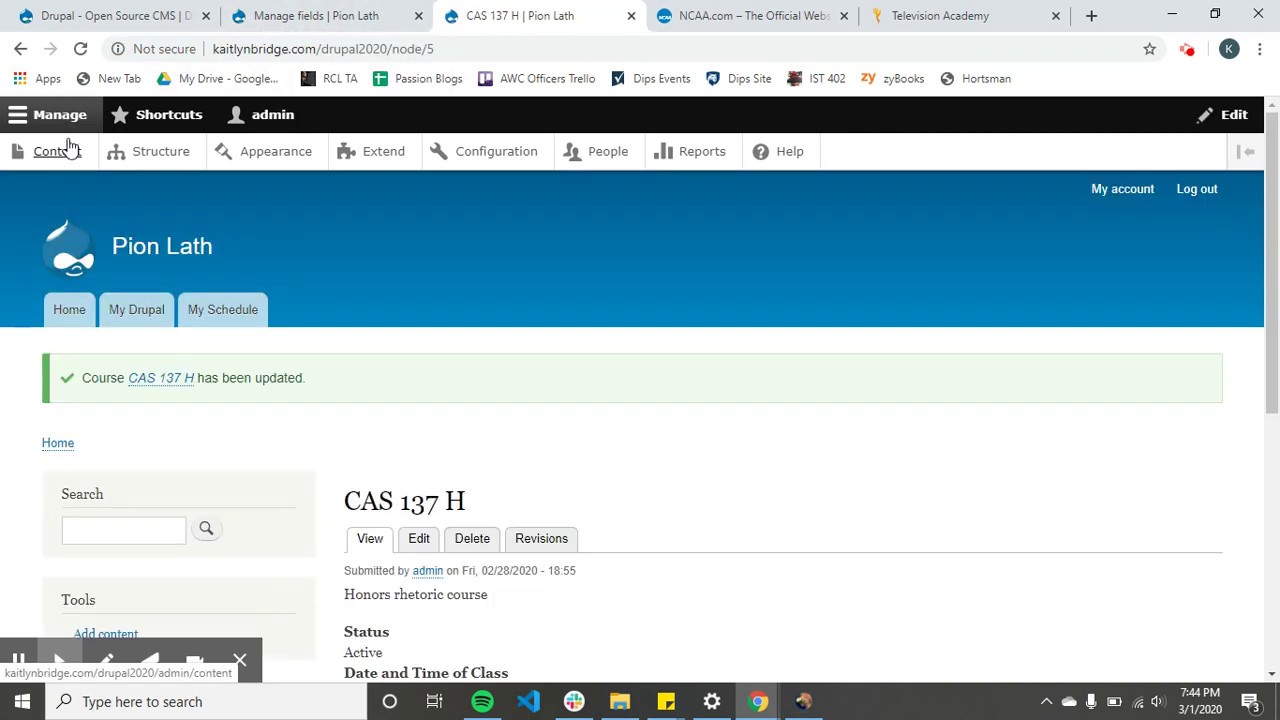 Drupal Demo Youtube