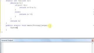 Collatz conjecture in Java