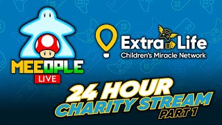 🎮 The Marathon Begins! | Meeople Live 24-Hour Charity Stream