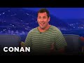 Adam Sandler & Conan Are Competitive Pancake-Makers | CONAN on TBS