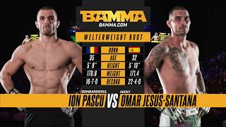 BAMMA 32: Ion Pascu vs Omar Jesus Santana