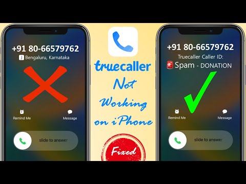 Truecaller no funciona en iPhone y no muestra el nombre del identificador de llamadas, se detuvo después de la actualización y el reinicio