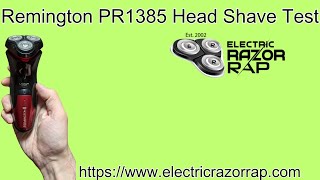 Remington PR1385 Lithium Rotary Wet/Dry Razor Head Shave Review | Electric Razor Rap