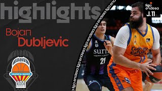 BOJAN DUBLJEVIC: doble-doble con 16 puntos y 10 rebotes | Liga Endesa 2021-22