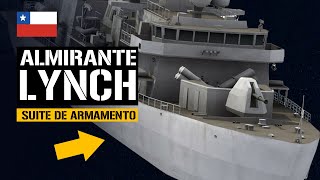 Fragata FF-07 Almirante Lynch (suite de armamento) - Armada de Chile