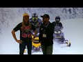 2025 ski doo mxz adrenaline w blizzard package catching up with mj toronto snowmobile show