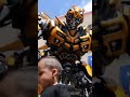 Transformers Bumblebee gets too close for a picture 🤯 UNIVERSAL STUDIOS HOLLYWOOD