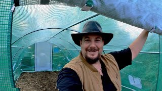 Build A 200 Square Foot Greenhouse For Under $250 In Under 2 Hours