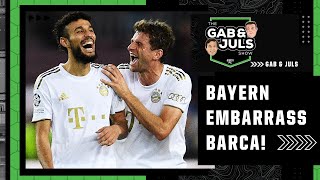 ‘Bayern were the more weakened team!’ 😳 Gab & Juls impressed by big win over Barcelona | ESPN FC