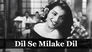 Dil Se Milake Dil | Dev Anand | Kalpana Kartik | Lata Mangeshkar Song | Taxi Driver Movie