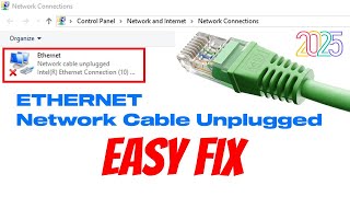 Fix Network Cable Unplugged Error In Windows 10/ 11
