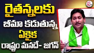 రైతన్నలకు బీమా కడుతున్న ఏకైక రాష్ట్రం మనదే..||AP is the only state that pays insurance to farmers-CM