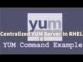 Centralized YUM Server In RHEL 8