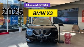 2025 New BMW X3 Exclusive M Sport Package Walkaround