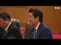 china s president xi meets japan s pm abe at beijing summit