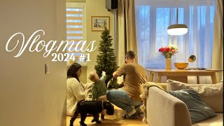 Vlogmas #1 🎄 Puošiam namus, kasdienybė su pametinukais, žaislų rotacija