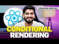 Conditional Rendering in React || React Series 2024
