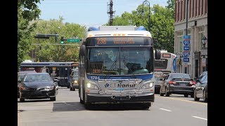 CTtransit XD40 238 and D40LF 215 at Chapel Street and Orange Street