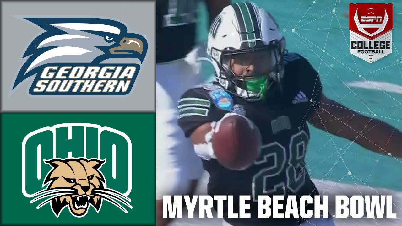 Myrtle Beach Bowl: Georgia Southern Eagles Vs. Ohio Bobcats | Full Game ...