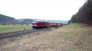 218 mit RegionalBahn bei Cölbe