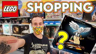 LEGO Store Shopping! New Sets & Displays! Hogwarts Icons? September 2021