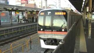 【東葉高速鉄道】2000系 東京メトロ 中野駅 tokyo japan