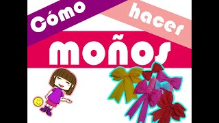 Cómo hacer MOÑOS (3 tipos) ~Quédate en casa y aprende con Emily :3~