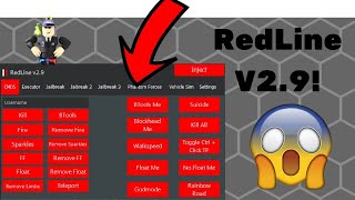 Themes Roblox Jailbreak Exploit Red Line V3 5 Autorob Noclip Esp Btools More - roblox update redline
