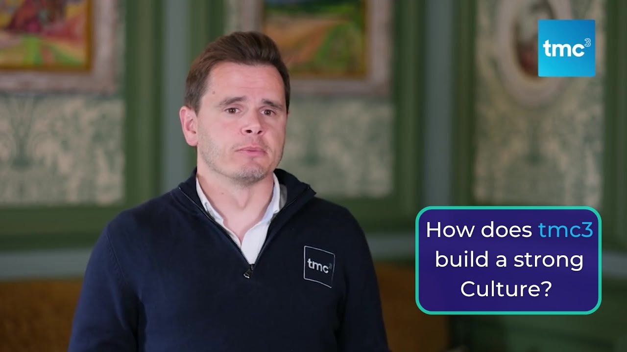Building A Strong Culture At Tmc3 Youtube