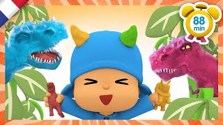 🦖 POCOYO FRANÇAIS - Sur la terre des Dinosaures [ 88 min ] | DESSIN ANIMÉ pour enfants