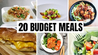 20 FRUGAL FAMILY RECIPES | BUDGET COOKING