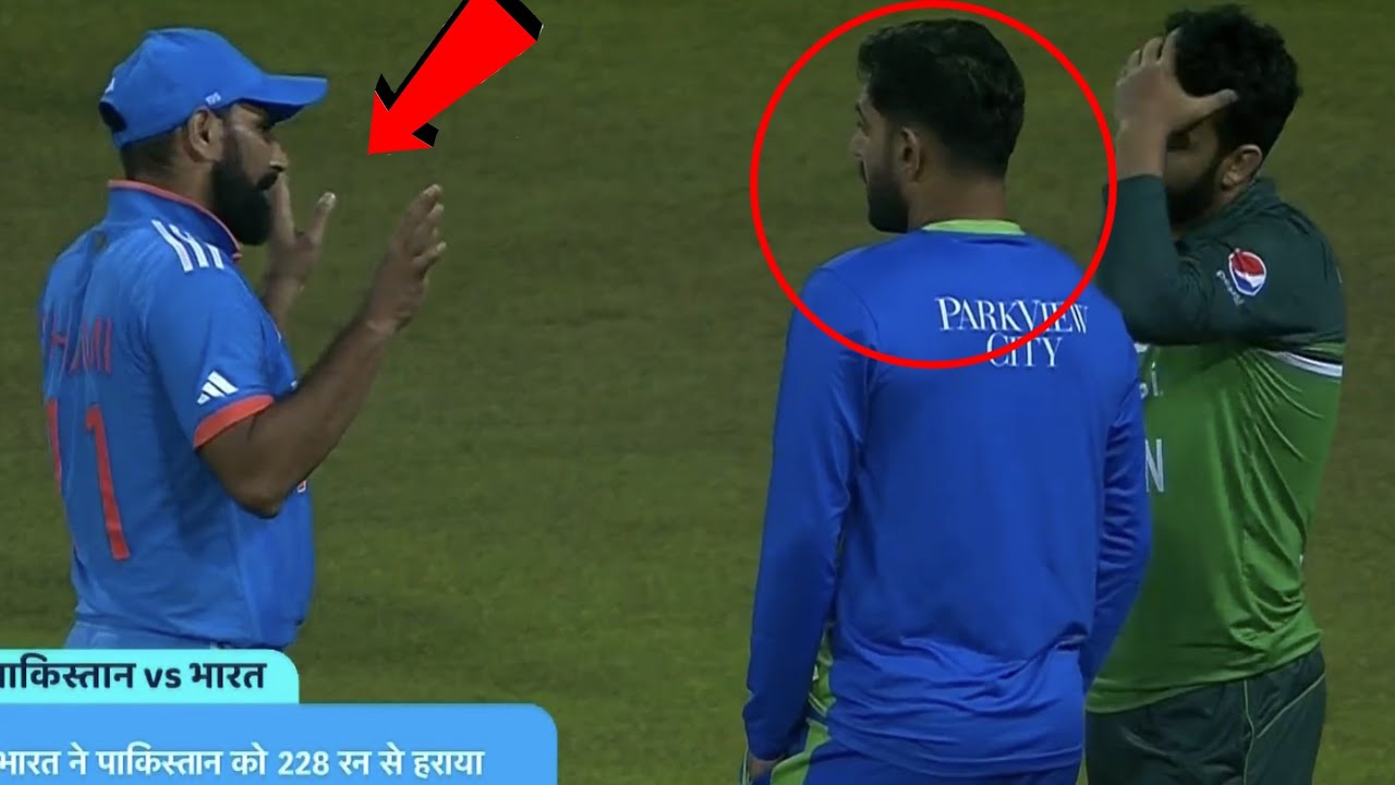 Watch Mohammad Shami Did This Heart Winning Gesture For Haris Rauf ...