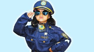 Ashu and Katy Cutie play the police cop for kids