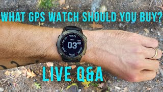 Live Q&A - Which GPS Fitness Smartwatch Should you Buy?