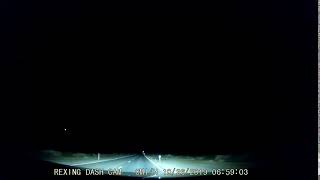 2019 1026 shooting star - dashcam