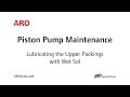 Lubricating the ARO® Piston Pump | ARO® Piston Pump Operation & Maintenance