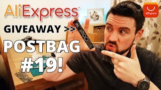 AliExpress Postbag #19 - GIVEAWAY Post bag / Electronics mailbag items from AliExpress