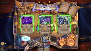 Hearthstone - Book of Mercenaries - Varden Dawngrasp vs Onyxia of the Void