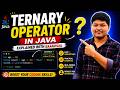 Ternary Operator in Java Explained Simply | Beginner Friendly Tutorial