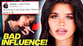 Should Nessa Barrett Really Be Smoking?