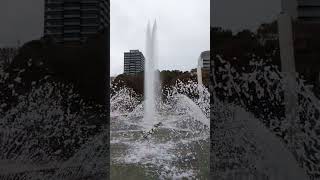 20250127に撮影した白川公園にある噴水-1