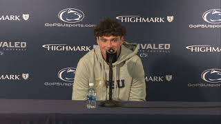 Penn State QB Drew Allar talks Notre Dame, preparing for the Orange Bowl (press conference)