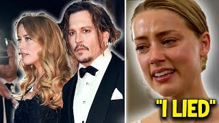 "I Lied" - Amber Heard Admits to Abusing Johnny Depp...