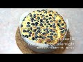 how to make blueberry ricotta cheesecake recipe ふわふわブルーベリーリコッタチーズケーキ　レシピ