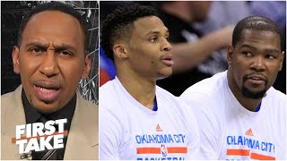 Stephen A. doesn't believe Kevin Durant forgot to put Russell Westbrook on greatest teammates list